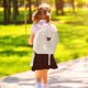 thumbnail image 2 of Mochila de oso linda, ligera, pequeña, de lona, con correas ajustables., 2 of 5