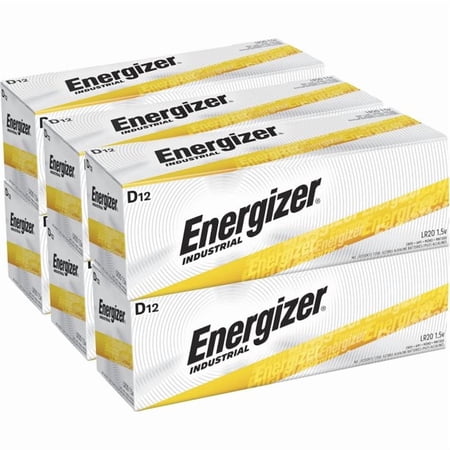 Energizer Industrial D General Purpose Battery Set, (New) 4 Count, 1 Pack