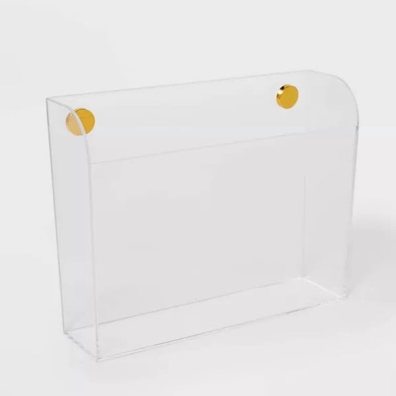 Acrylic Wall Pocket Clear