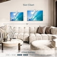 thumbnail image 4 of Elephant Stock Vibrant Wave Wall Art - Beach Canvas Canvas - 30" x 20", 4 of 8