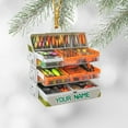 thumbnail image 7 of Custom Fishing Tackle Box Ornaments 2025 Fishing Ornaments for Christmas Tree Christmas Ornaments Fishing Fisherman Ornament Bass Fish Ornament Fishing Decorations Flat Ornaments (FTB14) - 3368, 7 of 7