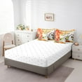 thumbnail image 4 of YST Fall Autumn 7-Piece Comforter Set, Cartoon Scarecrow and Maple Leaves, King Size, 4 of 5