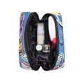 thumbnail image 5 of 6.5x2.5x4 In Printed Makeup Bag Organizer with 5 Compartments Travel Toiletry Pouch Bag Wine Cake, 5 of 6