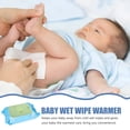thumbnail image 4 of HIBIBUD Portable Baby Wipe Warmer with Temperature Control Lightweight Wet Tissue Heater for Travel And Home Use, 4 of 9