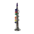thumbnail image 2 of CQCYD 2Pcs Kids Toy Clarinet, 8 Tone Musical Instrument, Color Coded Key Simulated Wind Toy, Educational Sound Learning Tool for Early Development and Beginner Practice, 2 of 9