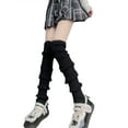 thumbnail image 5 of Gureui  Harajuku Japanese Leg Warmers Women Gothic Knit Long Socks Leggings Gaiters Knee Goth Winter Cuff Ankle Heap Sock, 5 of 5