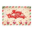 thumbnail image 2 of Clearance!Ymkly Christmas Decorations,1PCS Gift Of Christmas Door Mat Door Mathorror Surrounding Doormat Home Doormat Floor Soft Non Slip Doormat,Home Decor, 2 of 3