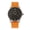 Orange & Black, variant on The 6300 Leather-Band Watch - Blue