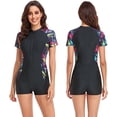 thumbnail image 1 of Trajes de Baño para Mujer Completos Manga Larga Traje de Baño Deportivo de Una Pieza Bañador para Playa, Surf, Piscina Estampado Verano Xishao Ropa, 1 of 5