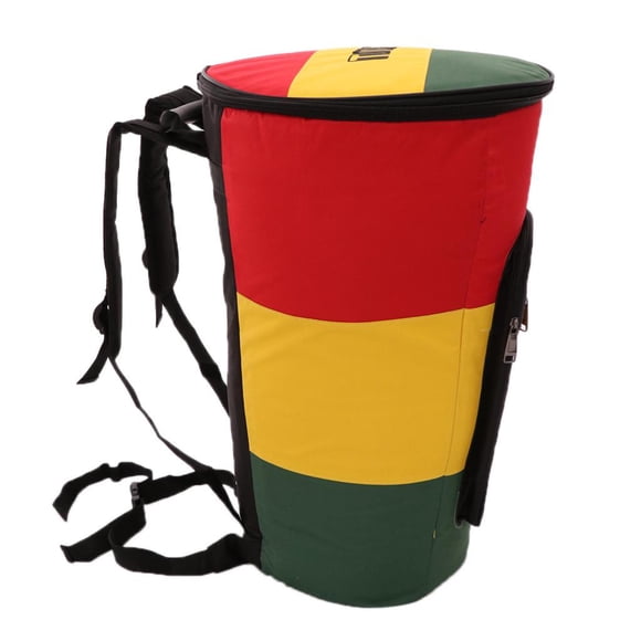 Espesar Las Bolsas Acolchadas Del Concierto de Piezas de Percusión Del Estuche de Transporte Del Tambor affricano 12 pulgadas