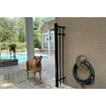 thumbnail image 2 of Zeckos Bronze Cast Iron Crescent Moon and Stars Garden Hose Hanger, 2 of 6