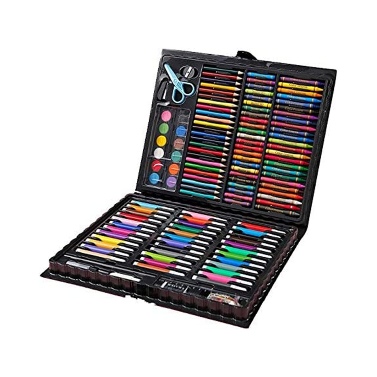  Hapikalor Art Supplies for Adults,156-Pack Art Kit Drawing Set  with 2 Sketch Book, Crayons, Colored Pencils, Arts and Crafts, Christmas  Gifts Art Supplies for Girls Boys Ages 6-8 9-12 13 14 Year Old