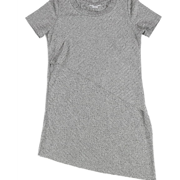Bar Iii Womens Asymmetrical Basic T-Shirt