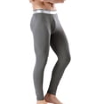thumbnail image 1 of Guardurnaity Calzoncillos largos a prueba de frío para invierno, pantalones térmicos, ropa interior, accesorio DIY, mallas masculinas, suministros Pijama Grueso-Gris Oscuro 2XL, 1 of 6