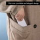 thumbnail image 5 of ckepdyeh Sellador de bolsas de plástico para almacenamiento de paquetes Mini máquina selladora Prácticas pegatinas y sellos para alimentos Snack Accesorios de cocina Blanco, 5 of 8