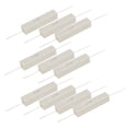 thumbnail image 1 of <p>Ceramic Cement Power Resistor, Cement Resistor, 10Pcs 10W For Computer TV Set</p>, 1 of 7