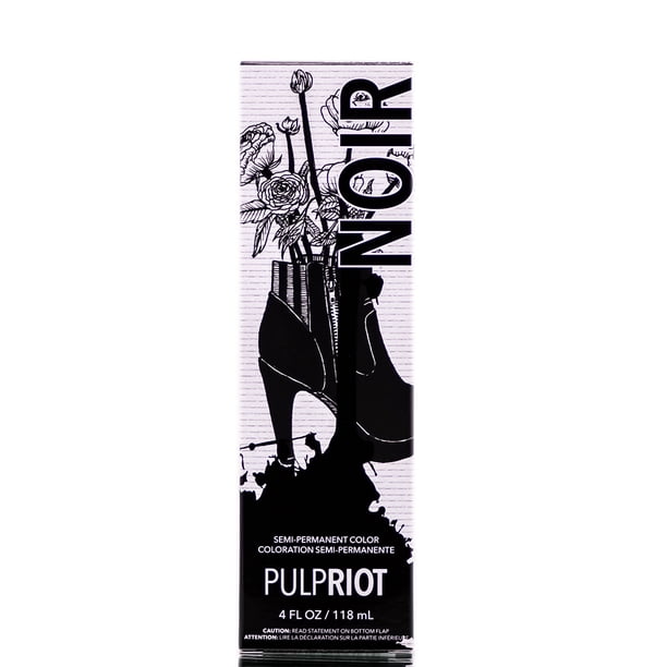 Color semipermanente Pulpriot Noir Black 118 ml