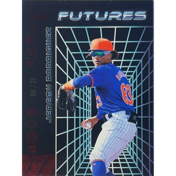 2024 Leaf Futures Jeremy Rodriguez #103 96/199 New York Mets Baseball Card New York Mets MLB Baseball Trading Card