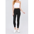 thumbnail image 6 of Women's 3 Pack Seamless Stretch Leggings High Waist Soft Nylon Spandex, 6 of 7