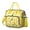 Yellow-83, variant on Leopard Aesthetic Lunch Box – Fashionable Cheetah Spot Print Cooler Tote Reusable Insulated Bag with Dual Compartments for Work or Travel