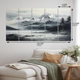 thumbnail image 4 of Designart "Beach Photo Mountain I" Landscapes Wall Art Prints Set, 4 of 5