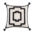 thumbnail image 1 of Funda de almohada geométrica con borlas empenachadas, funda de almohada elegante, sofá de , dormitorio, adornos para el salón, casa de Cuadrado 2 BLESIY Funda de almohada, 1 of 6