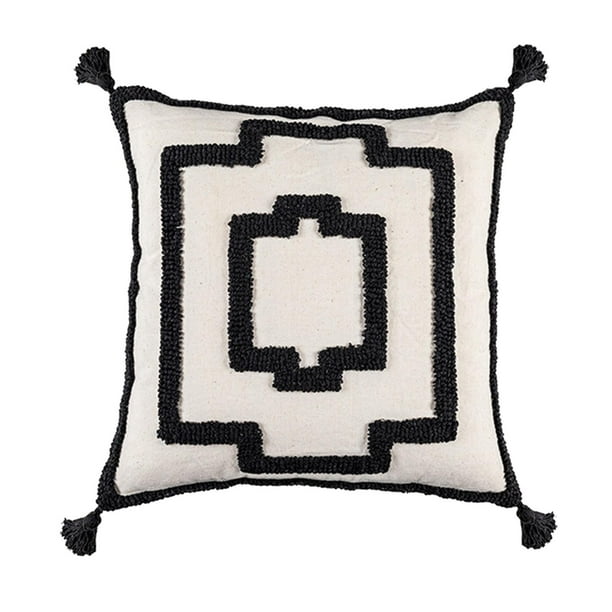 Funda de almohada Copetudo Gloria Tejido Cuadrado 45x45 cm