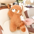 thumbnail image 4 of Yvsxxv Car Tissue Holder, Cute Raccoon Tissue Box Cover Hanging Plush Paper Storage Holder Napkin Box Tissue Dispenser for Home Office Car Decoration, 4 of 7