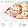 thumbnail image 5 of KLL Cartoon Chicken Decorative Throw Pillow Covers Velvet Soft for Couch Sofa Bedroom Living Room Outdoor - 20"x20", 5 of 8