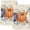 Orangebeige Blue, variant on Orange Blue Pumpkin Fall Kitchen Towels Set of 2,Absorbent Microfiber Dish Tea Towels with Hanging Loop,Thanksgiving Botanical Watercolor Resuable Hand Towel for Home Kitchen Cleaning 18"x26"