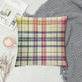 thumbnail image 2 of Qinduosi Spring Plaid Pillow Covers Inch Easter Decorations Pink Green Blue Colorful Buffalo Plaid Decorative Throw Pillow Cases Set of  Farmhouse Holiday Cushion Cases Sofa Couch Bed Decor, 2 of 5