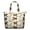 Highland Cow Sunflower, variant on White Highland Cow Flower Pattern Travel Tote Bags for Women Carry On,Large Weekender Bags for Women Travel,Multi Functional Duffle Bag for Work,Shopping,Sports