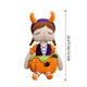 thumbnail image 2 of Muñecas Calabaza de Halloween Regalos para niñas Muñeca de Calabaza de Felpa Juguetes Blandos Naranja Sentado a una Altura de 10,5 Pulgadas, 2 of 5