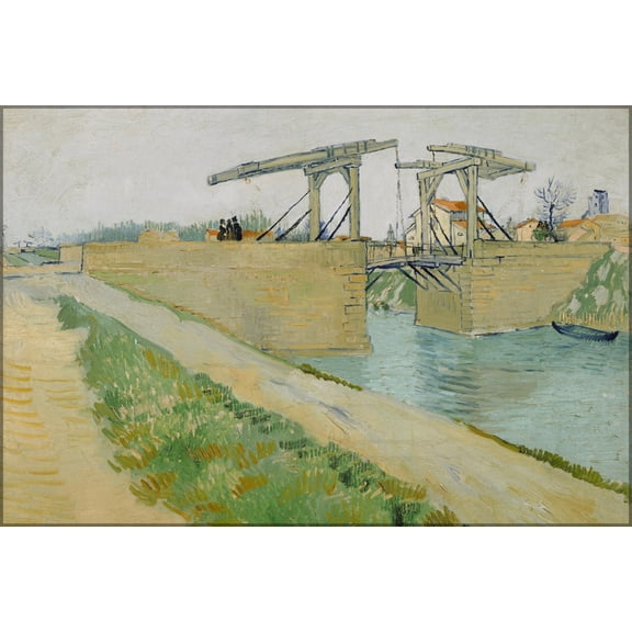 24"x36" Gallery Poster, The Langlois bridge by vincent van gogh