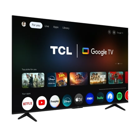 TCL 75 Q Series QLED 4K UHD HDR Smart Google TV (NEW 2025) - Dolby Vision, Dolby Atmos, Motion Rate 240, HDR 10 , Auto Game Mode - 75Q51K