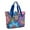 Colorful Floral Pattern-1, variant on Tote Bag for Women - Cute Cat Shoulder Bag - Large Utility Work Duffle Bag with Zipper Handbag for Travel, Work, Sprots