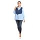thumbnail image 4 of Camisa con chaleco Roman Fashion /Juvenil, 5119 (Azul marino) azul marino M, 4 of 5