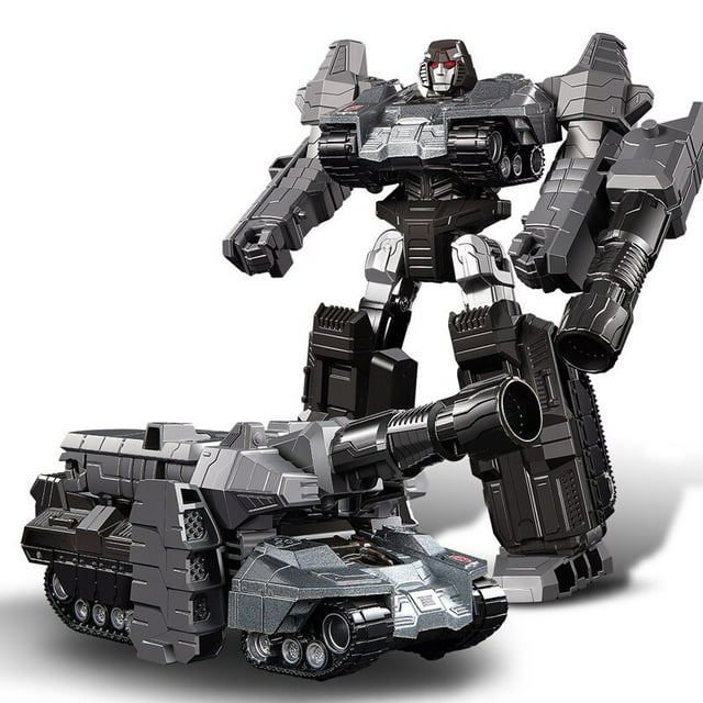 Figuras de acción de coche Robot de Anime para niños, juguetes de transFormación grande, modelo de tanque de avión, regalo genial, 20CM, nuevo