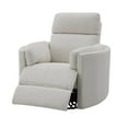 thumbnail image 3 of ACME Sagen Boucle Fabric Upholstered Swivel Glider Recliner in Beige, 3 of 11