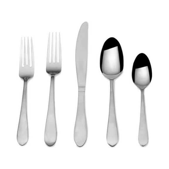 Pfaltzgraff Salisbury Satin 20-piece 18.0 Stainless Steel Flatware Set, Service of 4