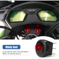 thumbnail image 3 of Nilight 12PCS Round Rocker Switch 12V 24V 20A Red LED SPST 3 Pin 2 Position ON Off Panel Mount for Car Truck Boat Marine Vehicle, 3 of 9