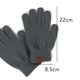 thumbnail image 2 of Guantes térmicos elásticos de invierno con pantalla táctil para mujer, forrados de punto cálido, 2 of 5