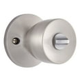 thumbnail image 3 of Brink's Privacy Bed/Bath Tulip Style Doorknob, Satin Nickel Finish, 3 of 12