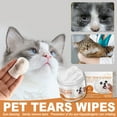 Pet Eye Wipes Tear Stain Remover Wipes Eye Stain Cleaner For Dogs And