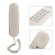 thumbnail image 5 of Teléfono fijo, TC990 ABS beige Teléfono de mesa para hotel Teléfono para montaje en pared Máxima comodidad, 5 of 9