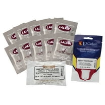 10 Pack D47 Wine Yeast, 2 Oz Yeast Nutrient, Potassium Campden 100 Tablets Bu...
