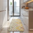 thumbnail image 4 of Pioneer Flower Floral Print Pattern Kitchen Rug Mat,Kitchen Runner Rugs Non Skid Washable,Decorative Kitchen Floor Mats for Kitchen,Sink,Laundry,17"x47.2", 4 of 7