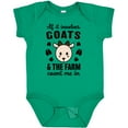thumbnail image 3 of Inktastic If It Involves Goats & the Farm Count Me in Boys or Girls Baby Bodysuit, 3 of 5