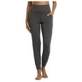 thumbnail image 2 of Jsaierl Womens Yoga Pants Plus Size Legging Running High Waist Pants Stretch Tummy Control Trousers Lightweight Casual Pants, 2 of 9