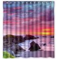 thumbnail image 1 of ABPHQTO Amazing Suncenery Pattern Design Cortina de ducha Cortina de ducha impermeable 160x180 cm, 1 of 2